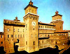 Burg der Famile Este in Ferrara