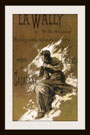 Plakat 1 zur Oper -  La Wally - Mailand