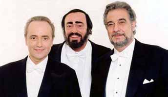 Die 3 Tenöre: Carreras & Pavarotti & Domingo